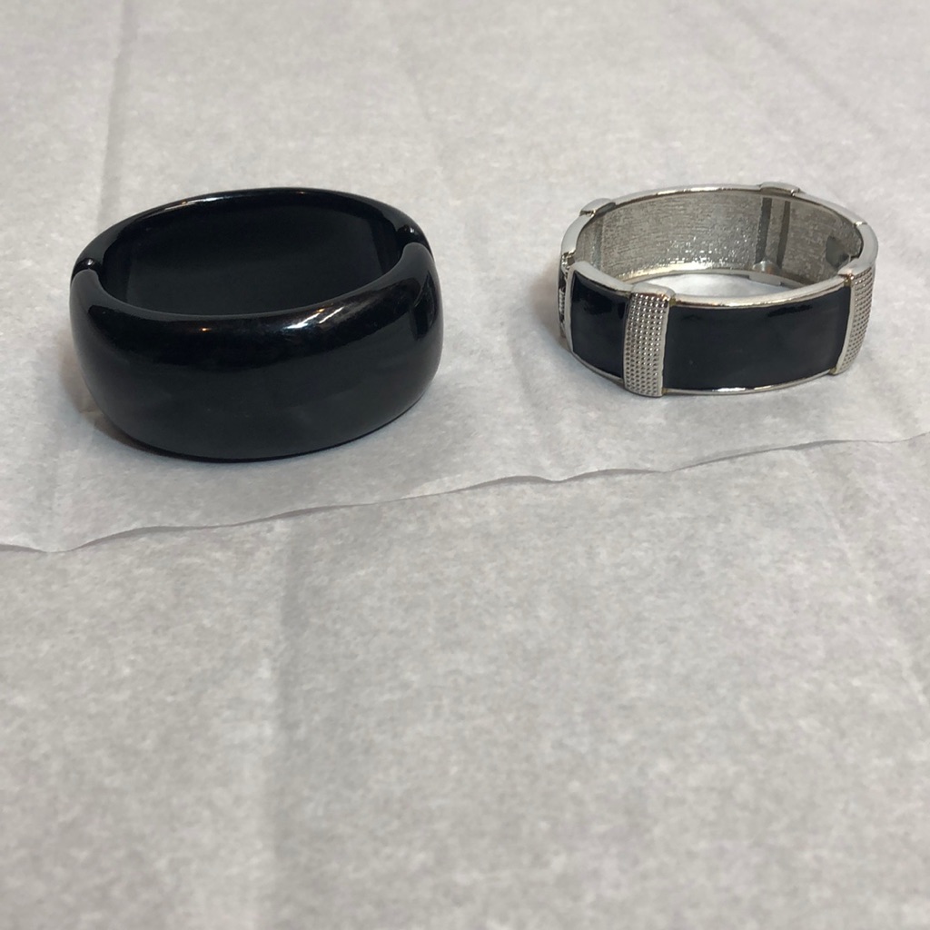 Bangle Bracelets Black